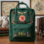 Harry Potter Fjallraven Kanken Hand-Embroidered Backpack