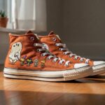 Snoopy Halloween Hand-Embroidered Converse Chuck Taylor 1970s - All Star Classic