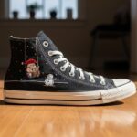 Snoopy Hand-Embroidered Converse Chuck Taylor 1970s - All Star Classic