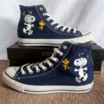 Snoopy Hand-Embroidered Converse Chuck Taylor 1970s - All Star Classic