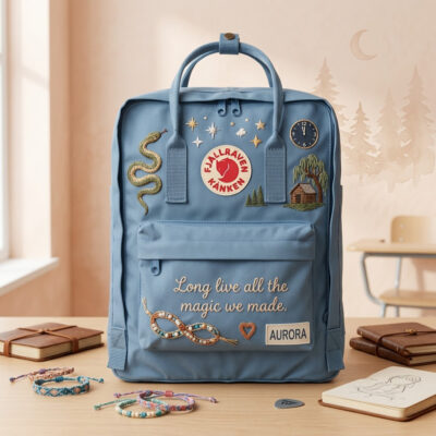 Taylor Swift Fjallraven Kanken Hand-Embroidered Backpack
