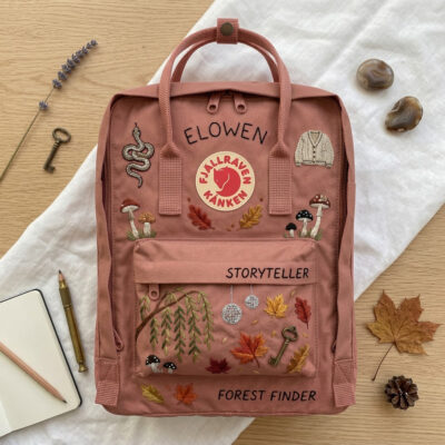 Taylor Swift Fjallraven Kanken Hand-Embroidered Backpack
