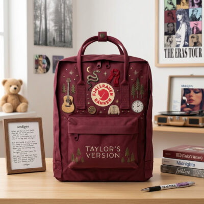 Taylor Swift Fjallraven Kanken Hand-Embroidered Backpack