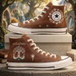 The Lord Of The Rings Hand-Embroidered Converse Chuck Taylor 1970s - All Star Classic