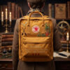 Harry Potter Fjallraven Kanken Hand-Embroidered Backpack