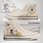 Snoopy Hand-Embroidered Converse Chuck Taylor 1970s - All Star Classic
