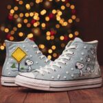 Snoopy Hand-Embroidered Converse Chuck Taylor 1970s - All Star Classic