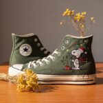 Snoopy Hand-Embroidered Converse Chuck Taylor 1970s - All Star Classic
