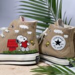 Snoopy Hand-Embroidered Converse Chuck Taylor 1970s - All Star Classic
