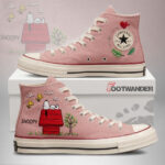 Snoopy Hand-Embroidered Converse Chuck Taylor 1970s - All Star Classic