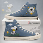 Snoopy Hand-Embroidered Converse Chuck Taylor 1970s - All Star Classic
