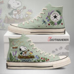 Snoopy Hand-Embroidered Converse Chuck Taylor 1970s - All Star Classic
