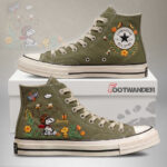 Snoopy Hand-Embroidered Converse Chuck Taylor 1970s - All Star Classic