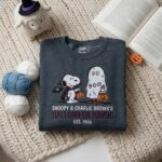 Custom Embroidered Snoopy T-Shirt, Sweatshirt, Hoodie